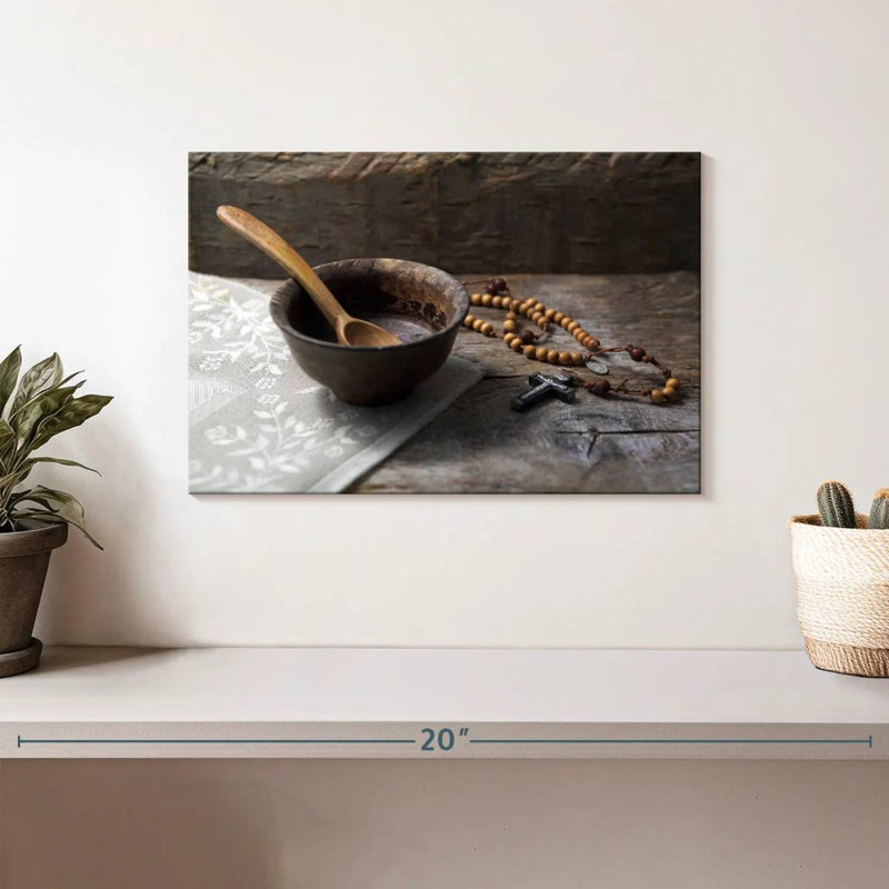 Adella Lenten Fasting, 8" H x 12" W