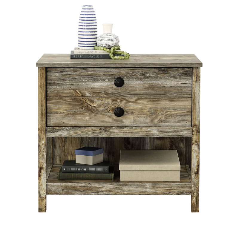 Brun - Classeur latéral de bureau côtier au fini brun, bois d'ingénierie, tiroir à extension complète pour plusieurs tailles de dossiers, classeurs polyvalents, décor, système, pieds, conception compacte, installation rapide