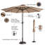 274.32cm Lighted Tilt Market Parasol-512582397