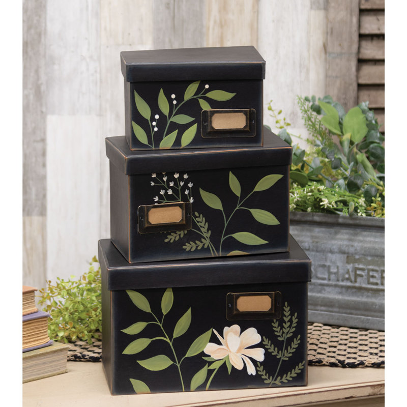 Bac de rangement en carton / papier Red Barrel Studio®