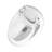 Egg Shape Smart Toilet, Single Flush, 1.28 GPF