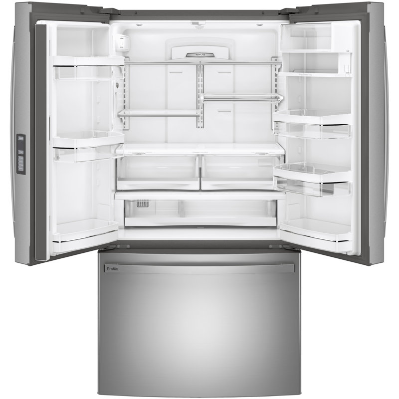 35.75" Counter Depth French Door 23.1 cu. ft. ENERGY STAR Refrigerator, Fingerprint Resistant Stainless Steel
