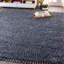 Tapis bleu à poils longs Felicdad-835342545