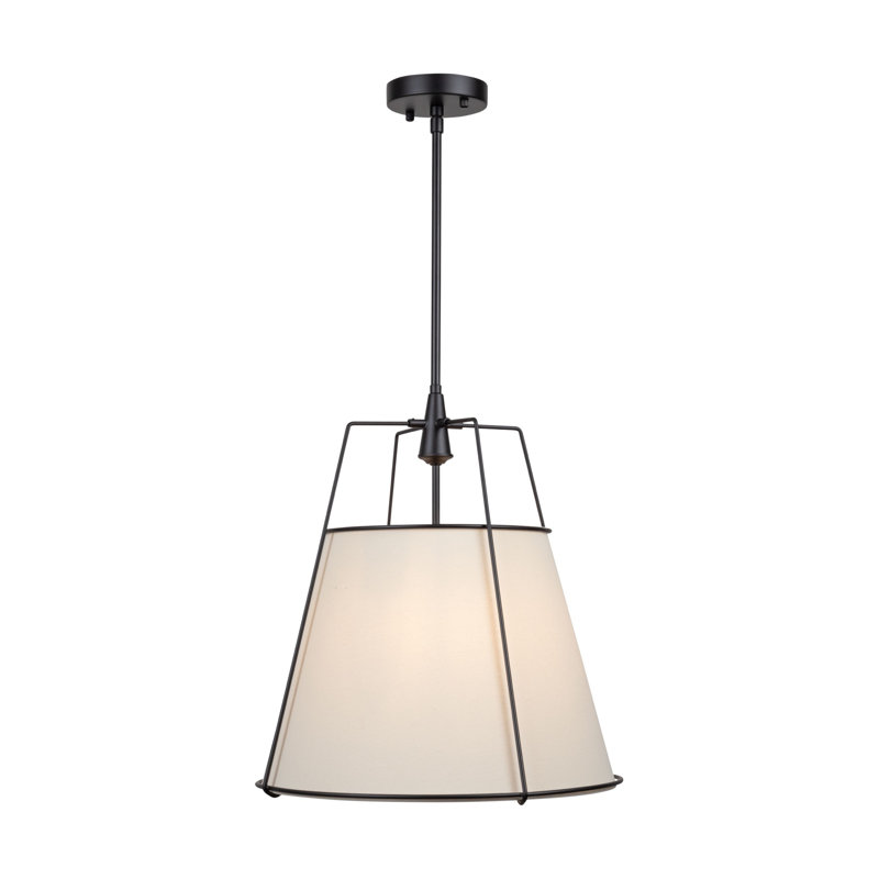Luminaire suspendu 3 lumières Pullman, Noir