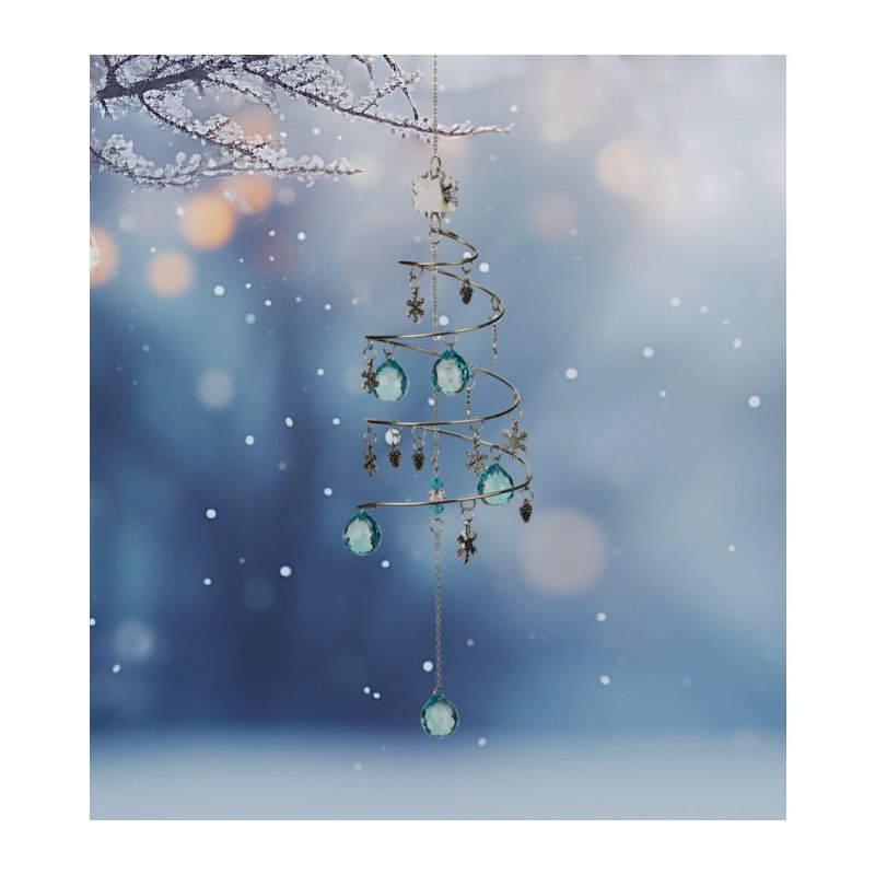 Ornement flocon de neige Daydream - spirale