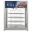 Réchaud à pizza commercial 24 po pour tartes de 18 po avec 4 supports rotatifs en acier inoxydable (km-HPD4-18)