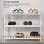 9 Pair Solid Wood Shoe Rack