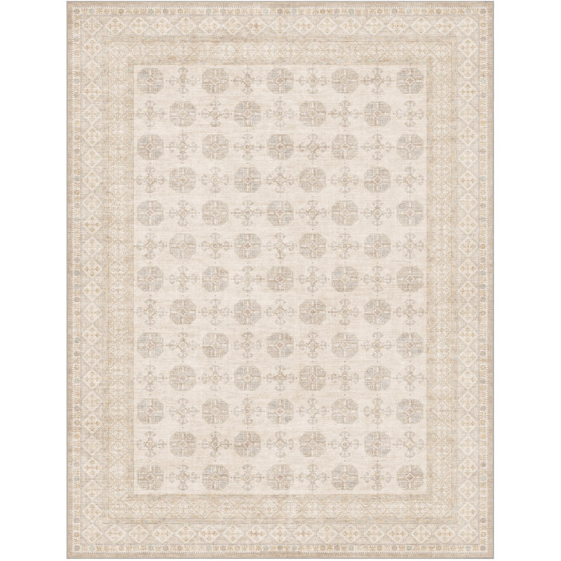 Tapis oriental rétro Espy Vienna, Rectangle 6 pi x 9 pi
