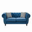 Canapé en tissu d'ameublement 65 po Chesterfield-772144411