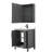 Daria 30'' Single Bathroom Vanity with Marble Top-97876999-97877008-97877002