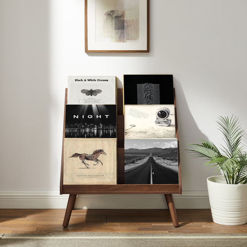 Support de rangement pour disque vinyle moyen Liam