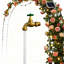 Fontaine flottante pour arrosoir avec robinet pour robinet de jardin