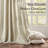 Dennan Light-Filtering Curtain with Back Tab Hooks-29962021-49156121