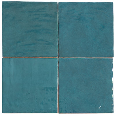 Carrelage imitation brique en céramique 5,2 po x 5,2 po