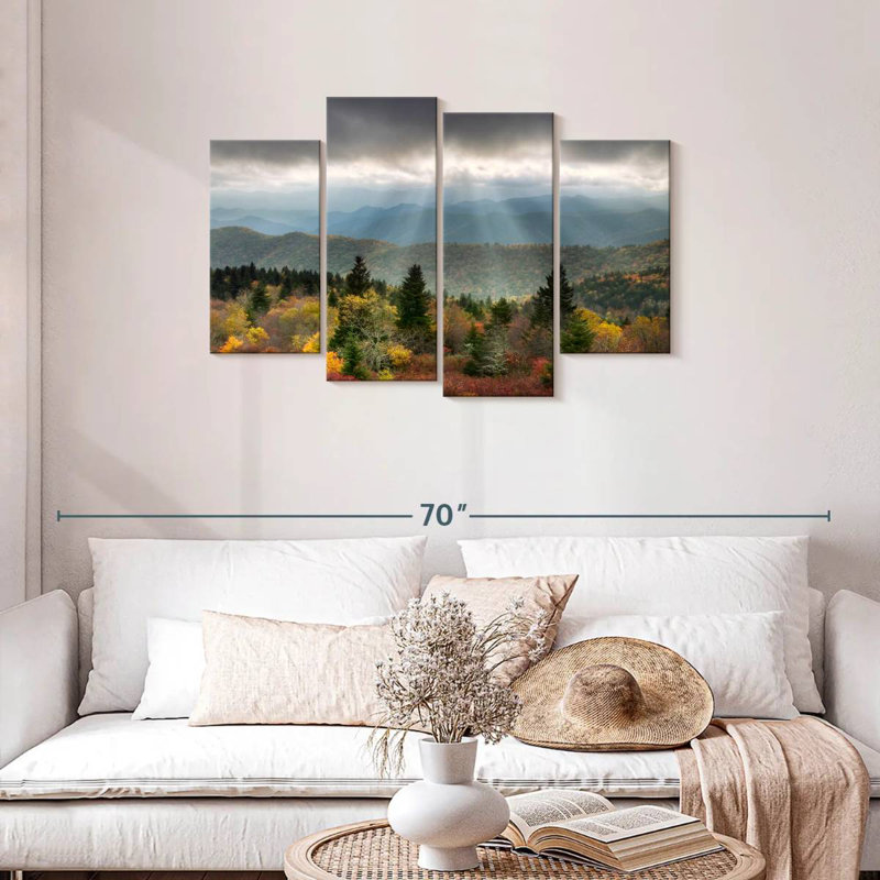 Rayons de soleil Alvord Blue Ridge, H 27 po x l 43 po