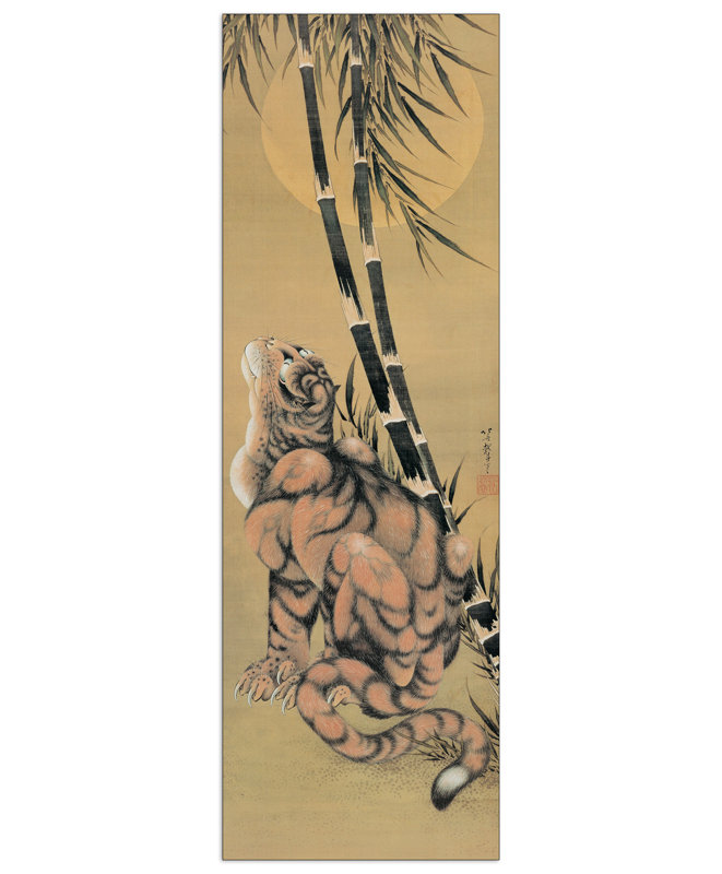 Hokusai - No Frame Painting on Wood