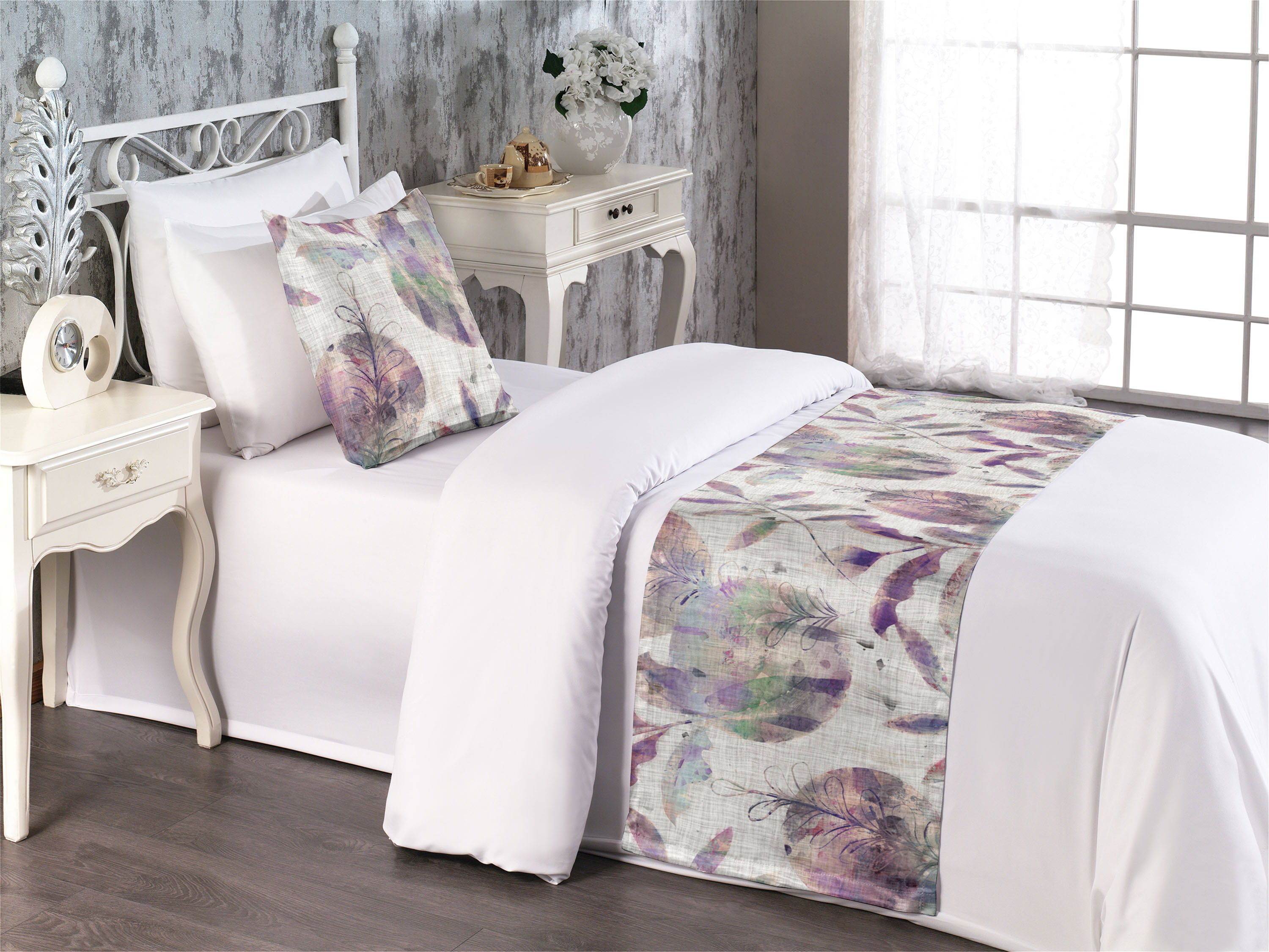 Lowcountry Sweetgrass - Eggplant Wallpaper by Blessed Little Bungalow, image size:3000x2250