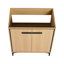 Base de meuble-lavabo de 30 pouces (29 5/16 po) sans lavabo, armoire de rangement avec portes, bois d'ingénierie-130611494-130611495