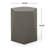 Lightweight Concrete Side Table, Modern Pentagon Design, 16.16"W X 16.16"D 18.19"H, No Assembly, Gray Dolomite Shape, 16"X16"X18", Assembly Required,