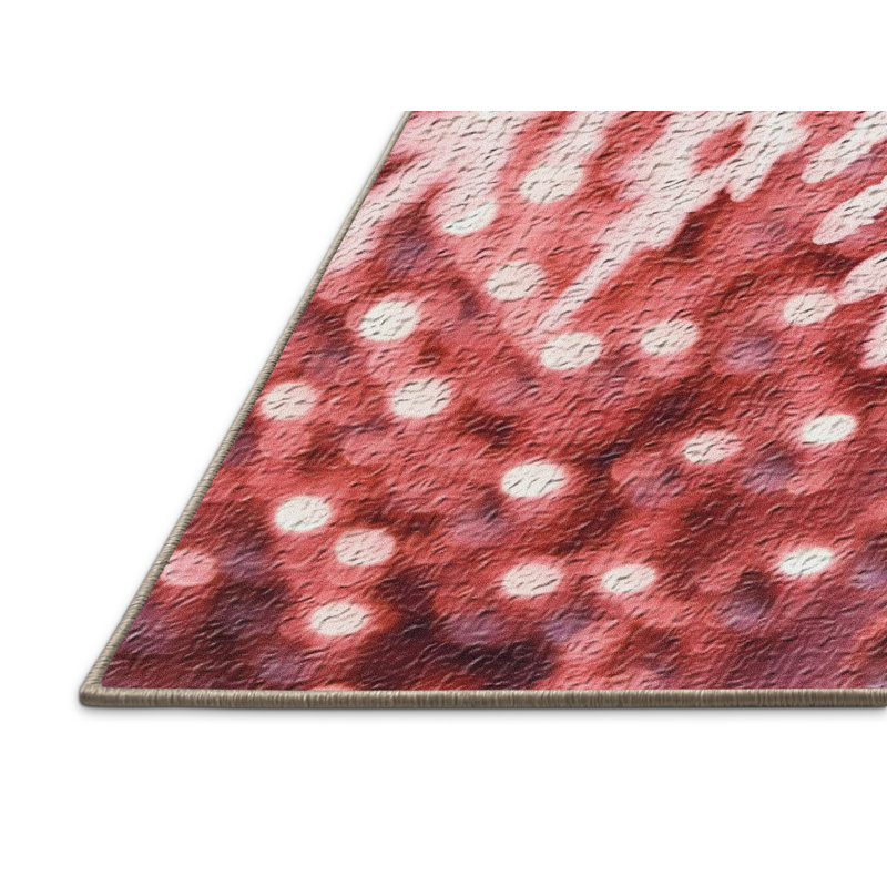 Abstract Indoor Rug, Rectangle 3' x 5'