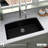 Karran Quartz 32'' X 19-1/2'' Single Bowl Undermount Kitchen Sink Kit-50597874
