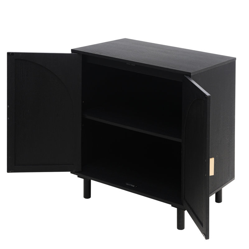 Armoire de salon pour chambre à coucher - 2 portes avec étagère conçue, résistante et réglable pour diverses fonctions
