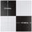Checker II 17-5/8 In. X 17-5/8 In. Ceramic Geometric Wall & Floor Tile