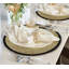  Ensemble de napperons ronds de 4 à 14 pouces, ensemble de napperons rustique perlé rustique perlé, napperons de table de salle à manger ronds, décorations pour la maison, mariage, anniversaire, or-195826323