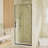 34”Wx72 “h Frameless Pivot Shower Door 1/4” Tempered Glass