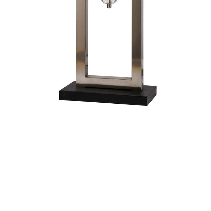 Lampe de table 10 "avec Oulet Schram, Argent