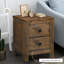 Table de chevet 2 tiroirs Humes