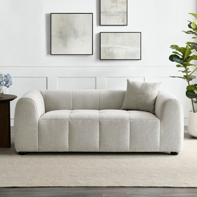 Causeuse en tissu Liana