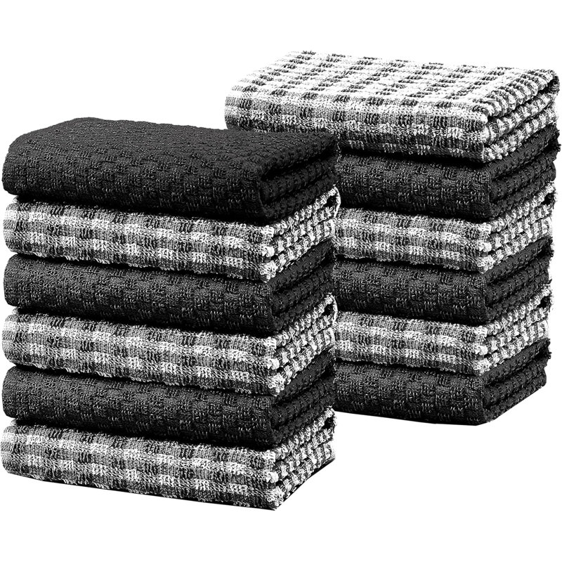 Kitchen Towel, Black