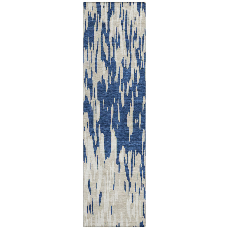 Aleighna Area Rug with Non-Slip Backing