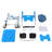 35.8X19.8X29.9” Shower Chair With Commode Wheels Height Adjustable