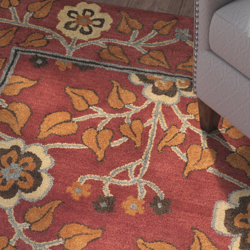 Cranmore Hand Tufted Wool Oriental Rug, Rectangle 4' x 6'