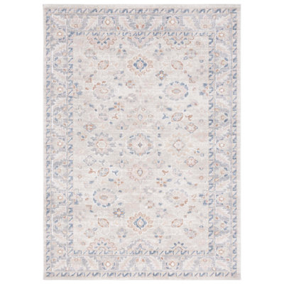 Tapis oriental beige / gris Eeli