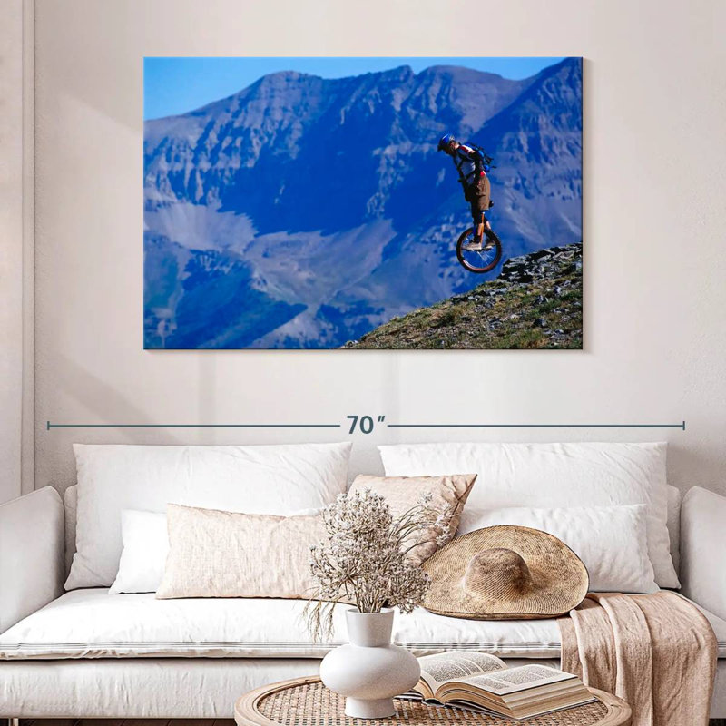 Mehar Mountain Slope Unicycle, 32" H x 48" W