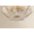 Leona 16" 3-Light Piastre Glass Flush Mount