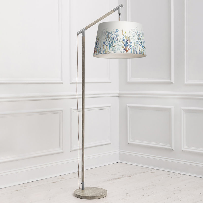 164cm Brown Task Floor Lamp
