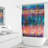 Aidelyn Abstract Shower Curtain-1991409600