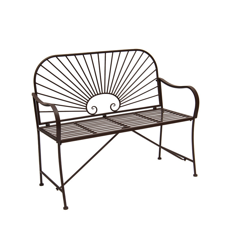 Banc de patio en L 44 po Latitude Sun, Brun