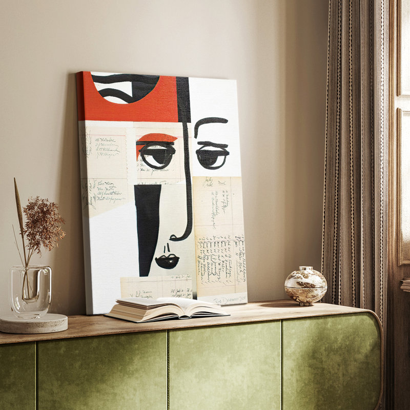 Les visages d'un siècle III - galerie sur mesure, H 18 po x l 12 po