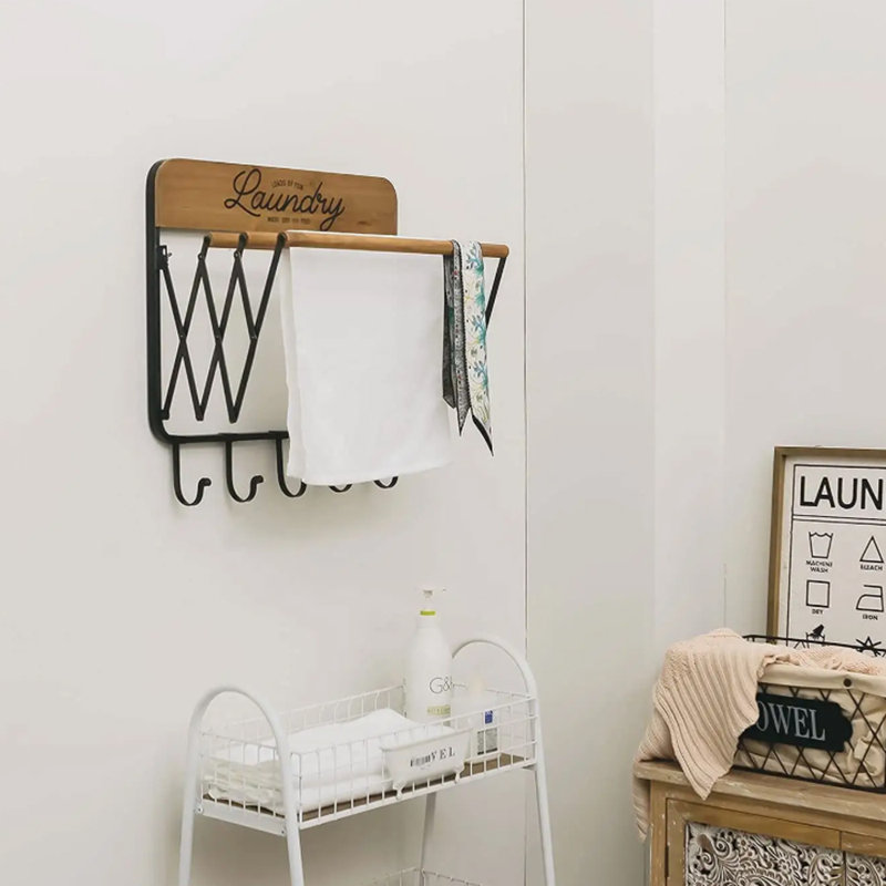 Wall Mounted Collapsible Drying Rack