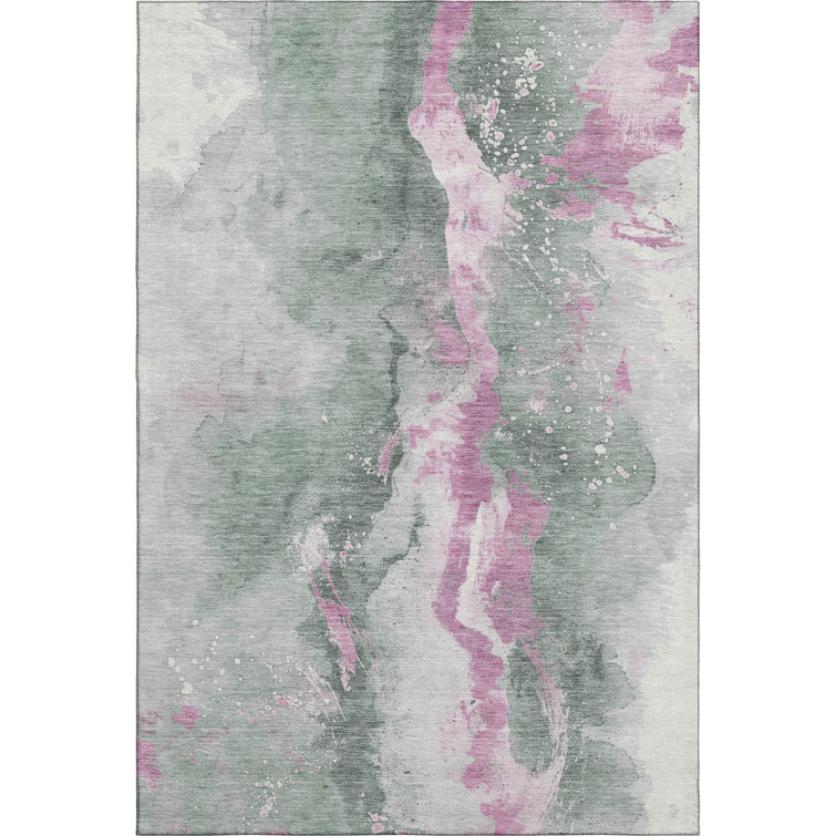 Premium Machine Washable Varroville AMF1712 Abstract Rug