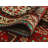 Keaire One-of-a-Kind 4'10" x 8'3" 1980s Runner Wool Area Rug in Ivory and Red