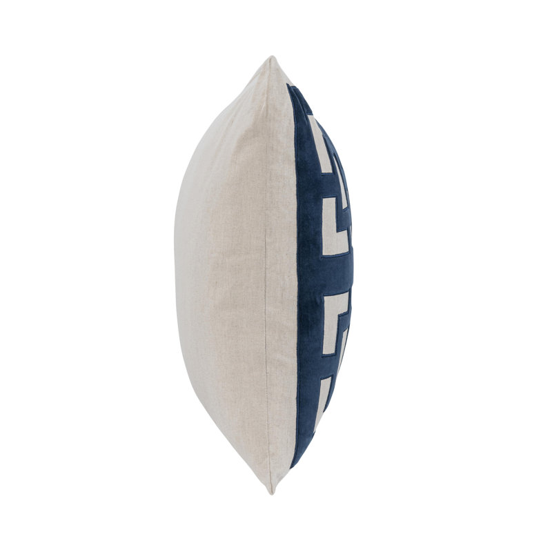 Corbin Pillow Cover & Insert, Blue, Square 22"