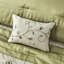 Édredon 7 pièces pour très grand lit - Design 100% broderie ornementale comprenant un édredon, des taies décoratives, des coussins décoratifs et une jupe de lit-121232212-121232214