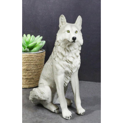 Figurine de cris de loup gris gris