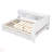 Bed With L-Shaped Bookcases,Drawers-457792807